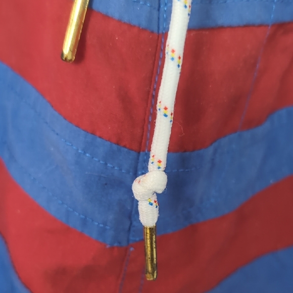 Five Four Navy and Burgundy Board Shorts - Picture 3 of 8